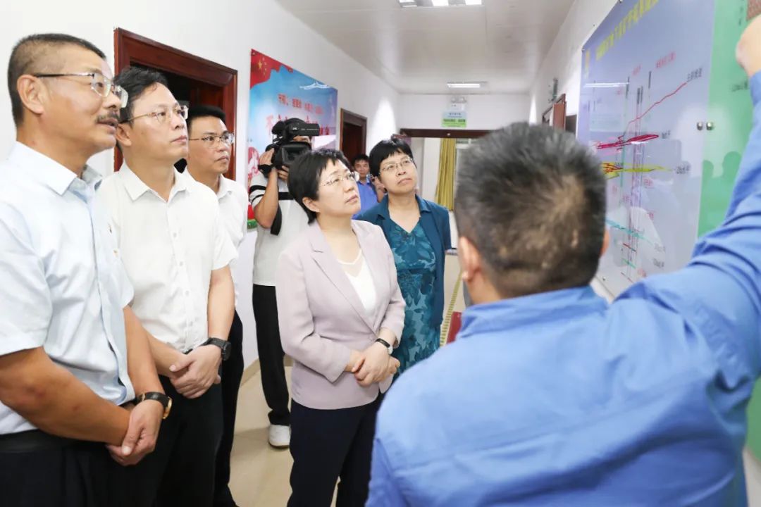 海南省委常委苗延紅到海南礦業(yè)調研